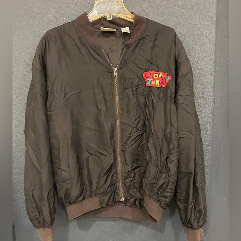 Vintage 1993 Looney Tunes American Characters Jacket Size L by Warner Bros - Picture 2 of 5